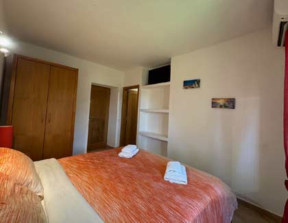Master bedroom with super king bed