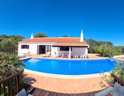 View of Paloverde villa exterior